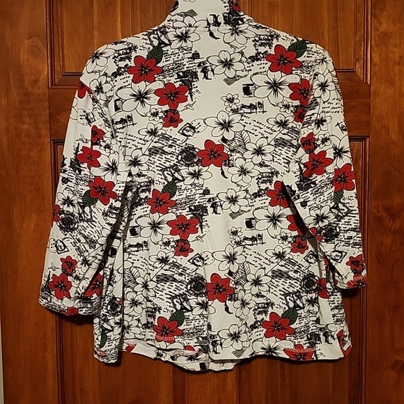 Allyson Whitmore Woman's Size XL Bejeweled Jacket travel to France theme - Picture 12 of 14